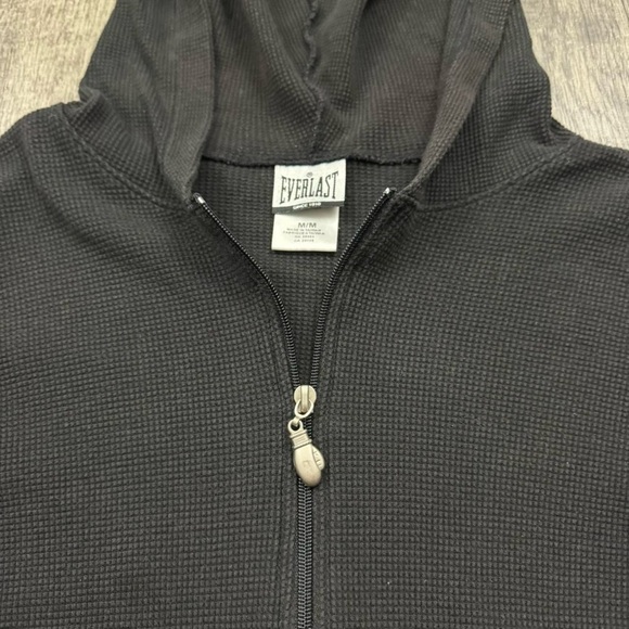 Everlast Boxing Waffle Thermal Zip Hoodie - Picture 4 of 7